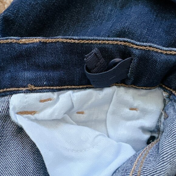 OshKosh B'Gosh jeans size 7 dark wash skinny boot cut for girls - Picture 11 of 12